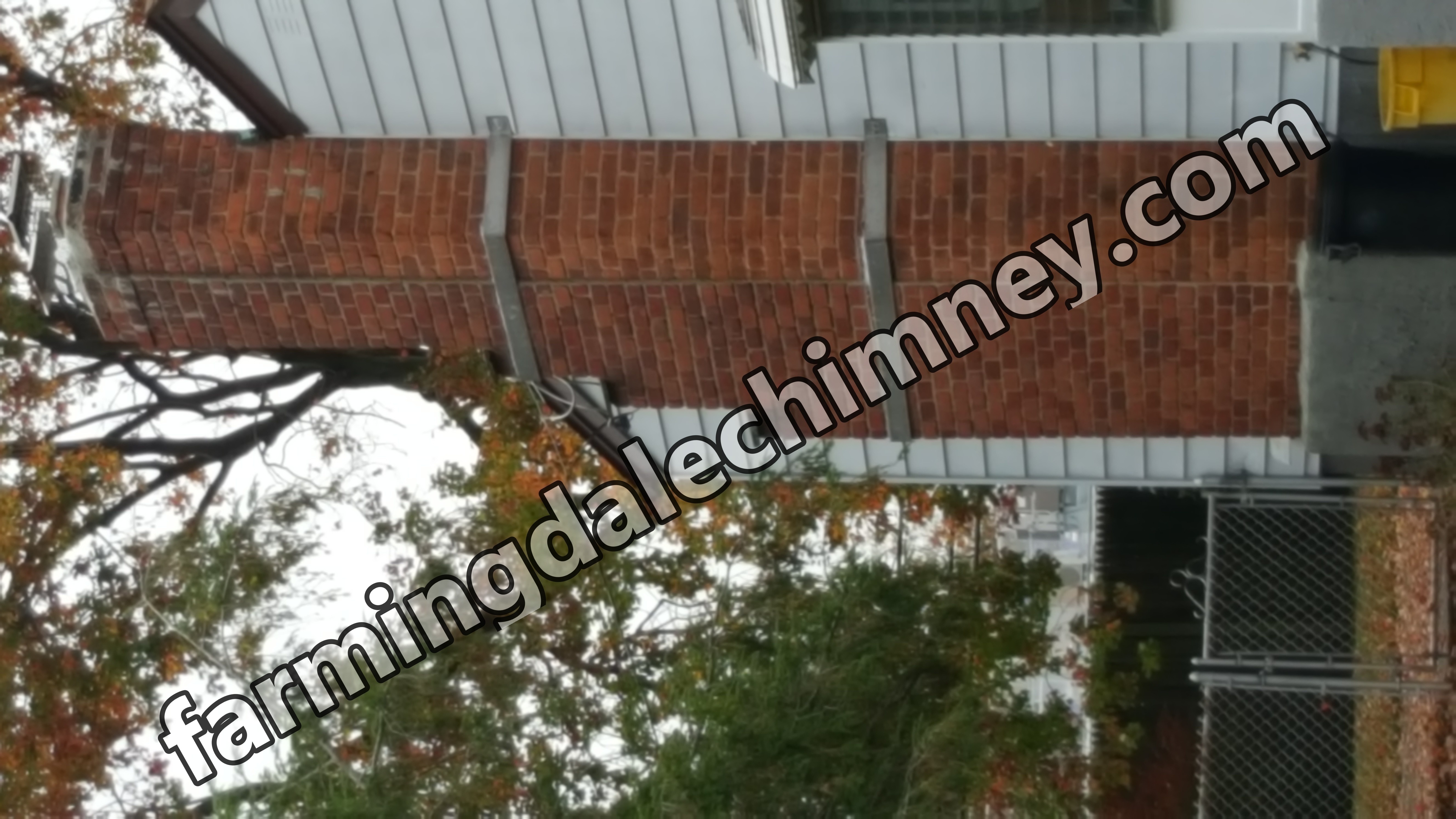 Heavy oil soot removal from chimney flue in Plainedge, New York